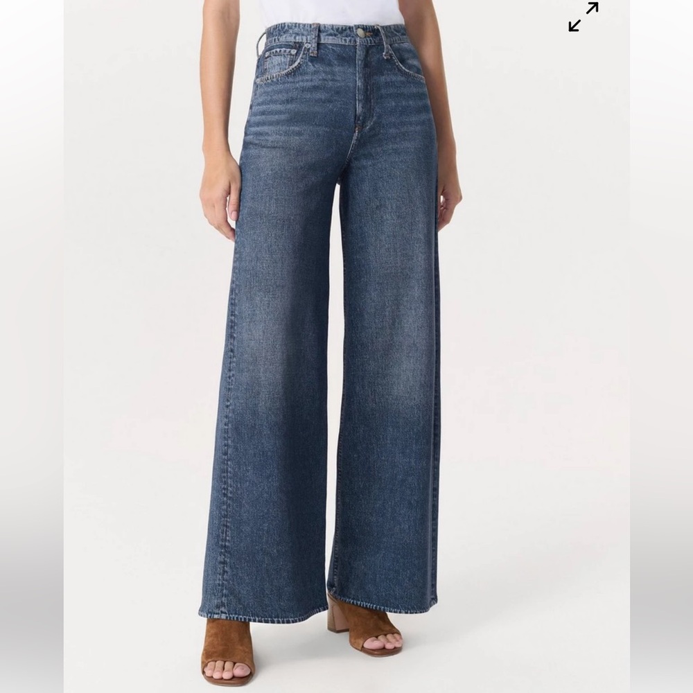 Rag & Bone Womens Jeans Size 24 Miramar Sofie Wide Leg Cotton Terry Pants NWT